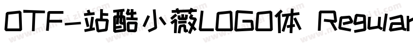 OTF-站酷小薇LOGO体 Regular字体转换